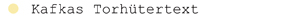 Kafkas Torh�tertext